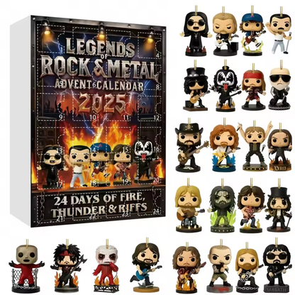 Rockaday Advent Calendar: 24 surprises for true rock and metal fans.