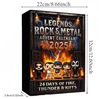 Rockaday Advent Calendar: 24 surprises for true rock and metal fans.